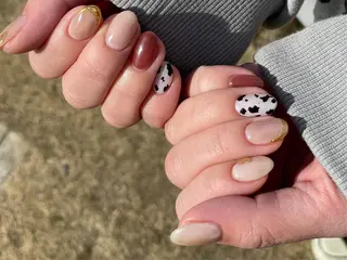 ネイル 下妻ネイルサロン/ 持ちの良いネイルのネイルデザイン