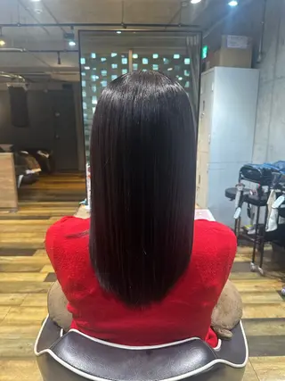 セミロング カラー flannel 優介のヘアスタイル