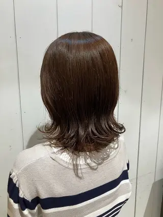 ミディアム カラー 暖色・寒色カラー / 関根涼太のヘアスタイル