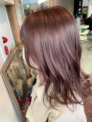 ロング カラー ヘアアレンジ 山崎 澪 レイヤーカット/大宮のヘアスタイル