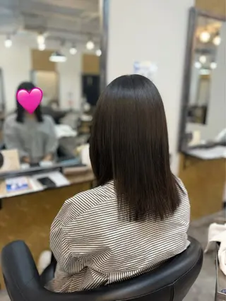 レイヤー/切りっぱな しボブ✨️みずか💜のヘアスタイル