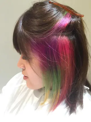 ショート カラー ハイトーン×髪質改善 KENTAのヘアスタイル