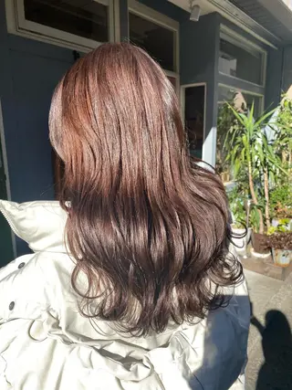 セミロング カラー BRITS 渡辺 菜々子のヘアスタイル