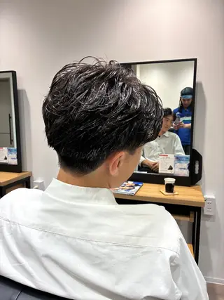 ショート メンズ FJ Kaminokeのヘアスタイル