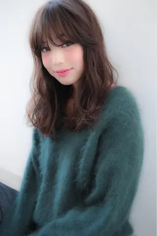 セミロング うる艶/レイヤー 🪞池袋LAND🪞のヘアスタイル