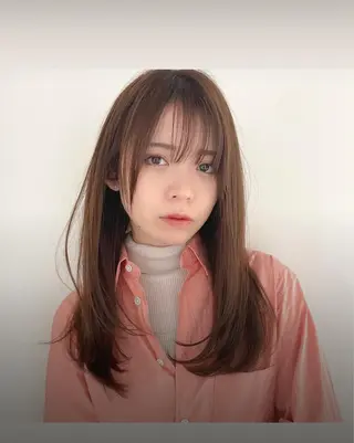 ロング sakamoto sayaのヘアスタイル