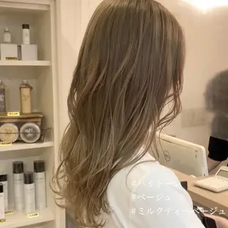 ロング カラー arc. arc.のヘアスタイル
