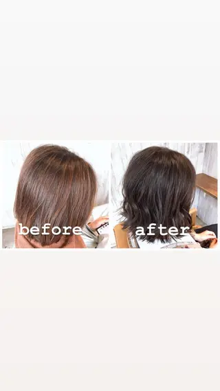 カラー 中村 優志のヘアスタイル