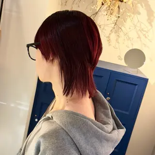 カラー メンズ 大参 花のヘアスタイル