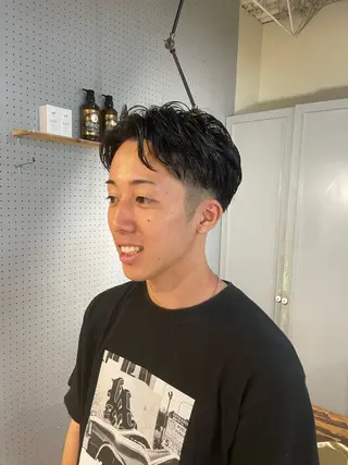 パーマ メンズ 🤩噂のMr.髪ポジ ティブ®️yu🤩のヘアスタイル