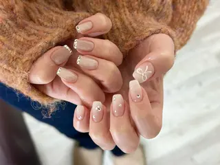 ネイル three 0 nail spaceのネイルデザイン
