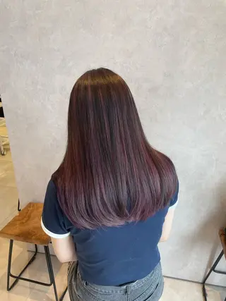 ロング 伊藤 未夢のヘアスタイル