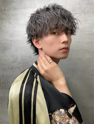 ショート パーマ 失敗しないパーマ 稲葉/草薙のヘアスタイル