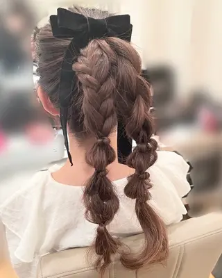 ヘアアレンジ 若井 春実のヘアスタイル