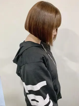 ショート カラー ヘアアレンジ 新井 広之のヘアスタイル