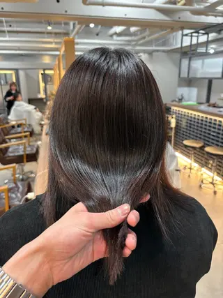 ミディアム 💎艶髪／美髪特化 世麗💎のヘアスタイル