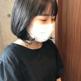 ミディアム mayu ○のヘアスタイル