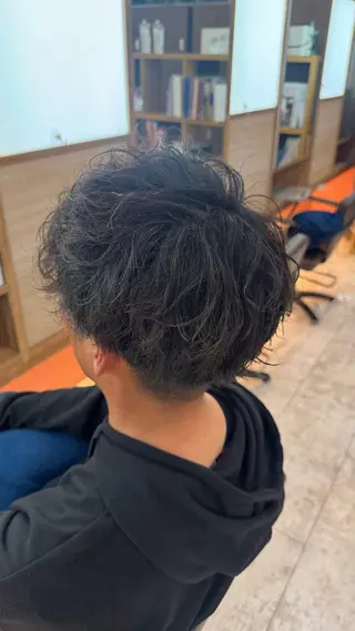 パーマ メンズ Plaatje　古淵店所属・𓂃plaatje koharu🫧🎀のヘアスタイル