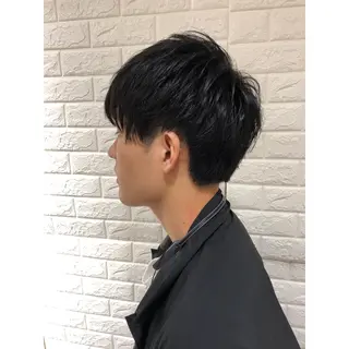 ショート メンズ ウルフカット ハッシュカット/七海のヘアスタイル