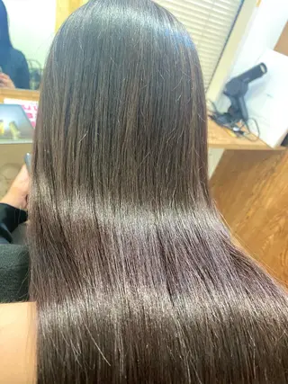 ロング カラー 和歌山髪質改善 那須優太のヘアスタイル