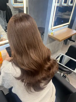 カラー 札幌ブリーチなし 👑ヒリュウのヘアスタイル