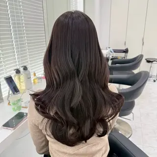 カラー 🤍ブリーチなし ブラウンhimi🤍のヘアスタイル