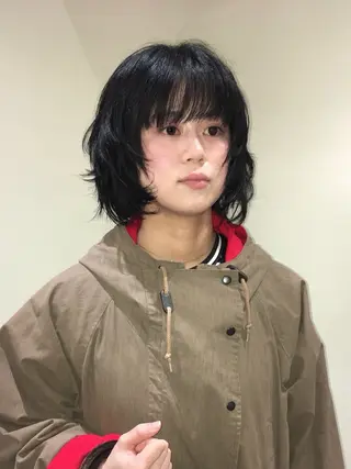 ミディアム natsuki /HUIのヘアスタイル