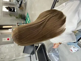 ミディアム 本場韓国ヘア特化 아이비/Aibiのヘアスタイル