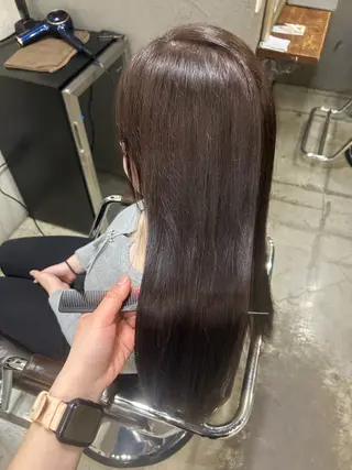 ロング MEGUMI ／ママ美容師のヘアスタイル