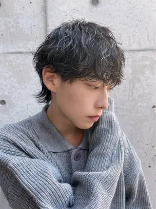 ショート パーマ職人DAIKI ツイスパ/波巻きのヘアスタイル