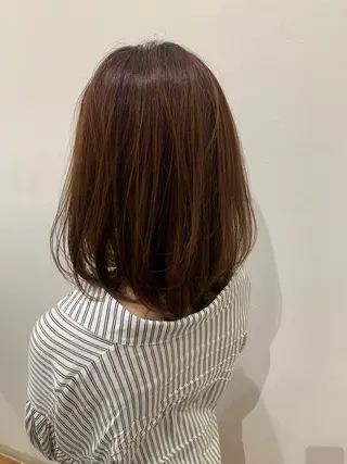 ミディアム カラー ⛩【浅草】モデル募集 ［半個室］arakiのヘアスタイル