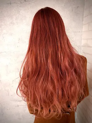 ロング カラー レイヤー/ウルフ ハイトーンhiroのヘアスタイル