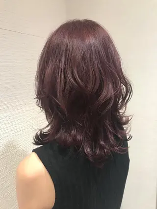 ミディアム 清野 大のヘアスタイル