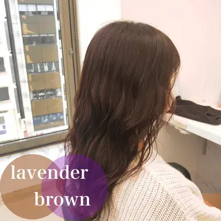 カラー パーマ ヘアアレンジ メンズ キッズ ネイル マツエク・マツパ 🦋韓国レイヤー｜ 透明感グレージュ🦋のヘアスタイル