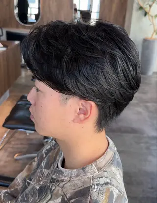 パーマ メンズ メンズ特化ニュアンス パーマ RYOのヘアスタイル