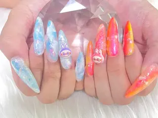 ロング 山田 みゆきのネイルデザイン