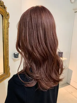 セミロング ダブルカラー/透明感 💈JUNYA💈のヘアスタイル