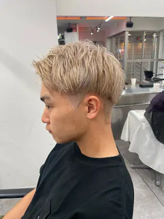 カラー メンズ 町田エリアＮｏ．１/ パーマ特化/太田京希のヘアスタイル