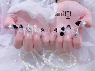 ネイル 葵うさぎ所属・葵うさぎ AIのネイルデザイン