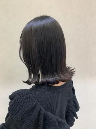ミディアム ヘアアレンジ ボブ／ストレート🎀 harukaのヘアスタイル