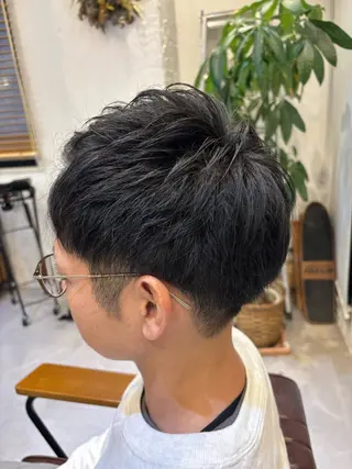 メンズ ひらの みきのヘアスタイル