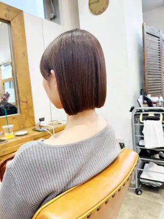 ショート カラー 👑銀座ショート/ 絶壁補正/金子涼👑のヘアスタイル
