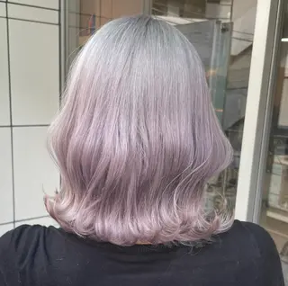 セミロング カラー ヘアアレンジ 🌹TikTok４万 ﾌｫﾛﾜｰ🌹AKIのヘアスタイル