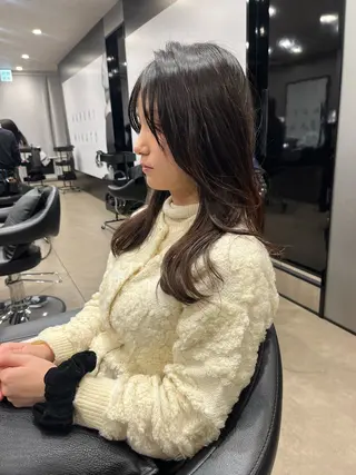セミロング 武田 大樹のヘアスタイル