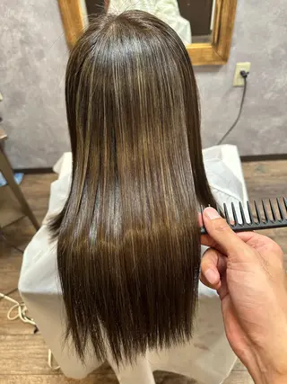 ロング 北川 広行のヘアスタイル