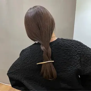 カラー グレージュ🐰透明感 カラー🫧akihoのヘアスタイル