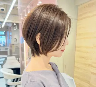 ショート ♥️似合わせボブ/ 縮毛矯正/大和田拓夢のヘアスタイル