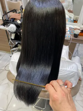 ロング 清野 大のヘアスタイル