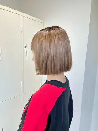 ショート 🎗副店長/井上 竜 ブリーチ指名No.1のヘアスタイル