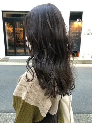 カラー 山口 朔弥のヘアスタイル